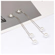 Simulated Pearl Drop Earrings