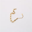 Thick chain exaggerated hollow simple bracelet