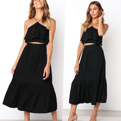 Women's chest strapless strapless two pieces