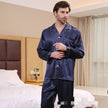 Alpscommerce sleeved pants suit two silk pajamas