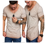 Alpscommerce short-sleeved round neck bottoming T-shirt men's shirt