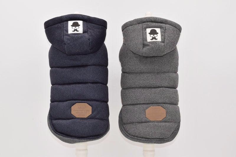 Small Pet Mustache Two-legged Autumn And Winter Coat