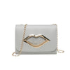 Lip phone bag messenger chain pouch