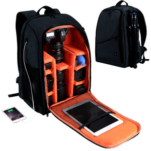 Camera backpack waterproof camera bag