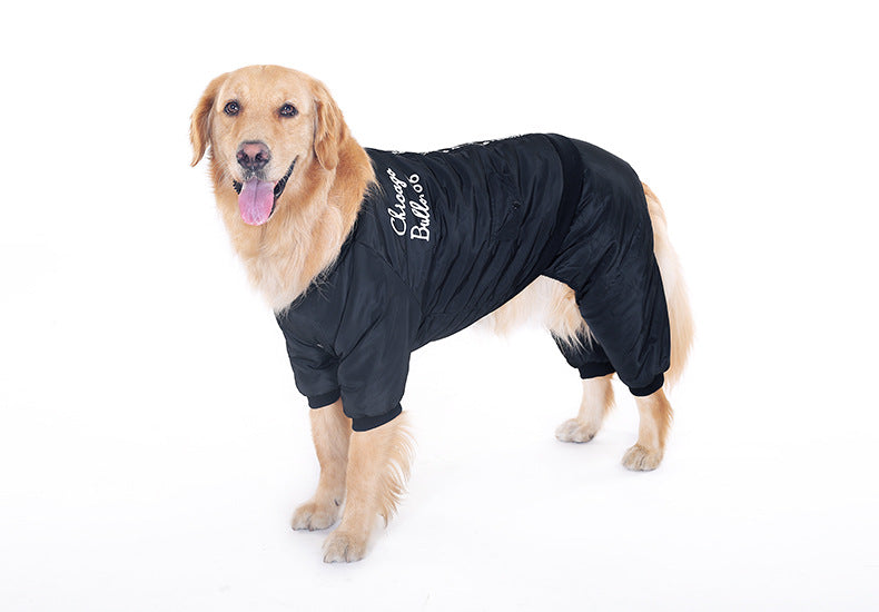 Puppy dog clothes, four corners, autumn clothes