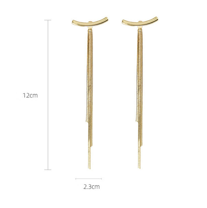 Ladies Smiley Tassel Earrings