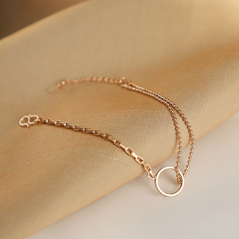 Women's geometric temperament hollow bracelet