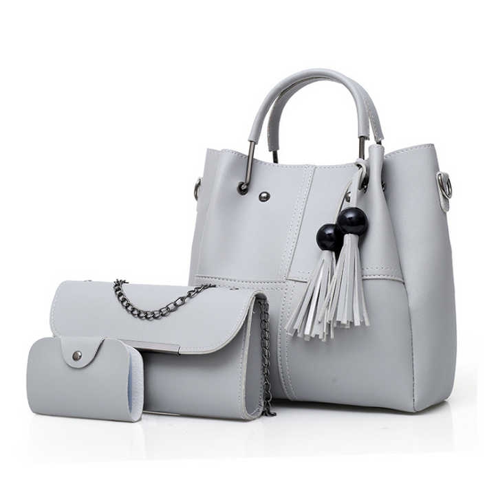 Alpscommerce fashion shoulder Messenger bag for ladies three-piece