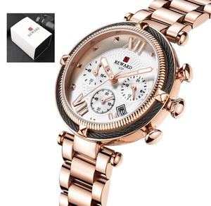 REWARD six-pin waterproof quartz watch