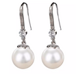 Pearl Earrings With Female Korean White Copper Plating