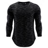 New Round Neck Slim Long-sleeved Men's T-shirt