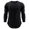 New Autumn And Winter Round Neck Slim Long-sleeved Men's T-shirt