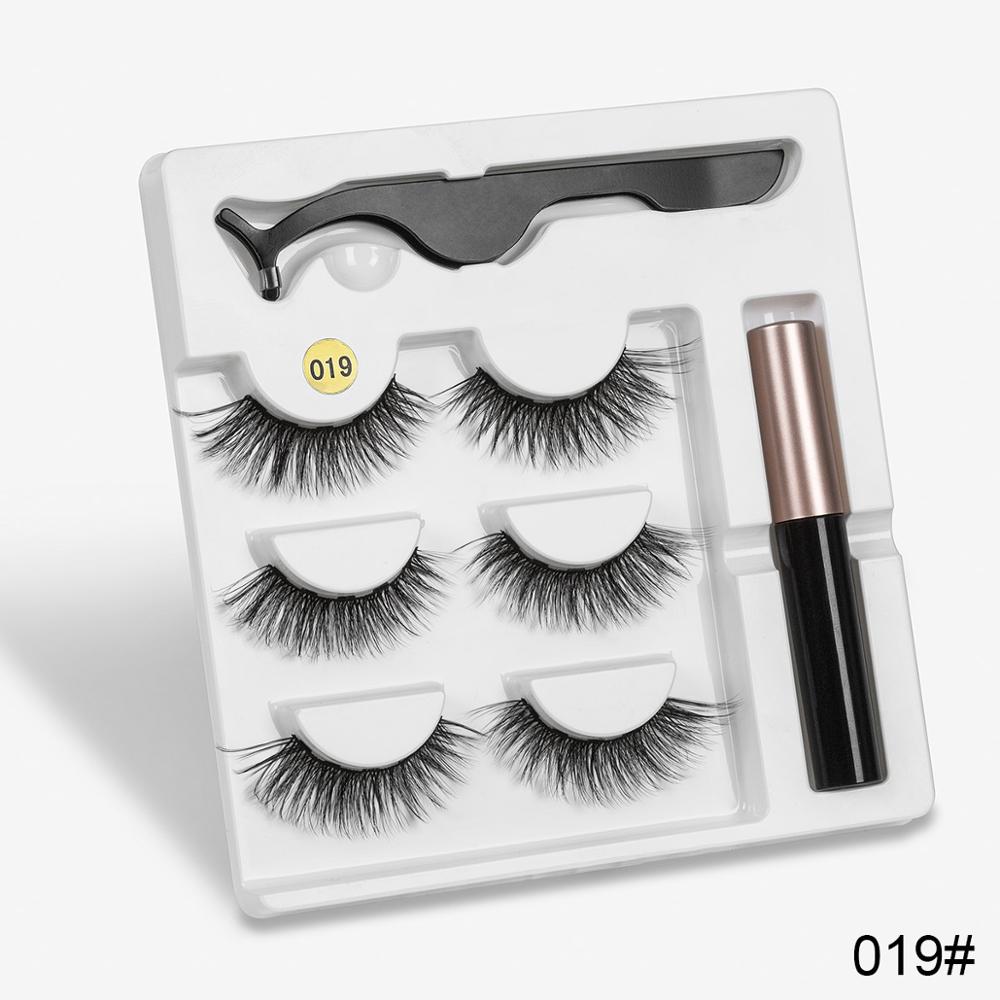 Magnetic false eyelashes