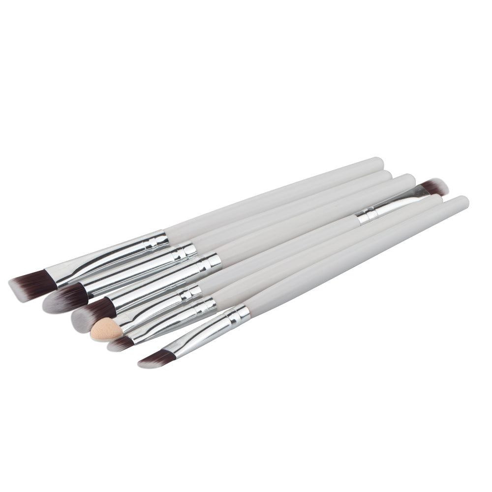 6PCS eye makeup cosmetics Alpscommerce Brushes Set for Eyeshadow eyebrow lip eyeliner brush beauty make up tools