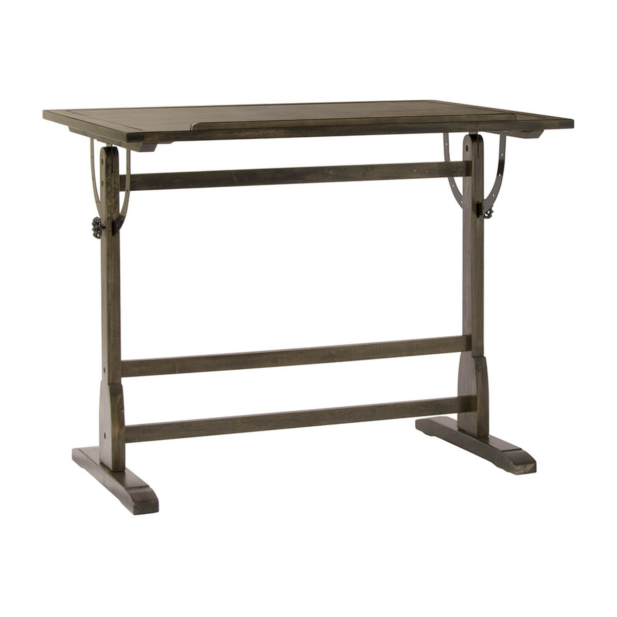 SD Studio Designs Vintage Wood Drafting Table with 42