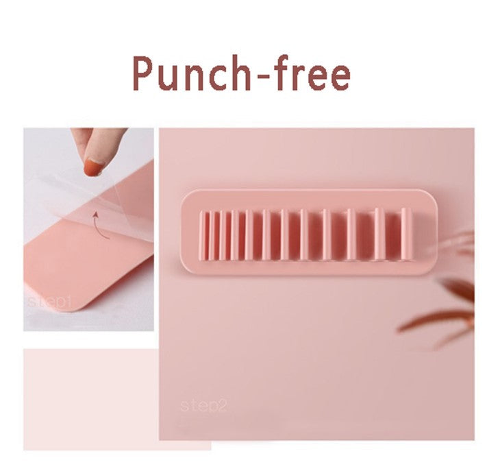 Silicone cosmetic brush