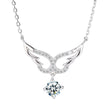 Angel wings necklace