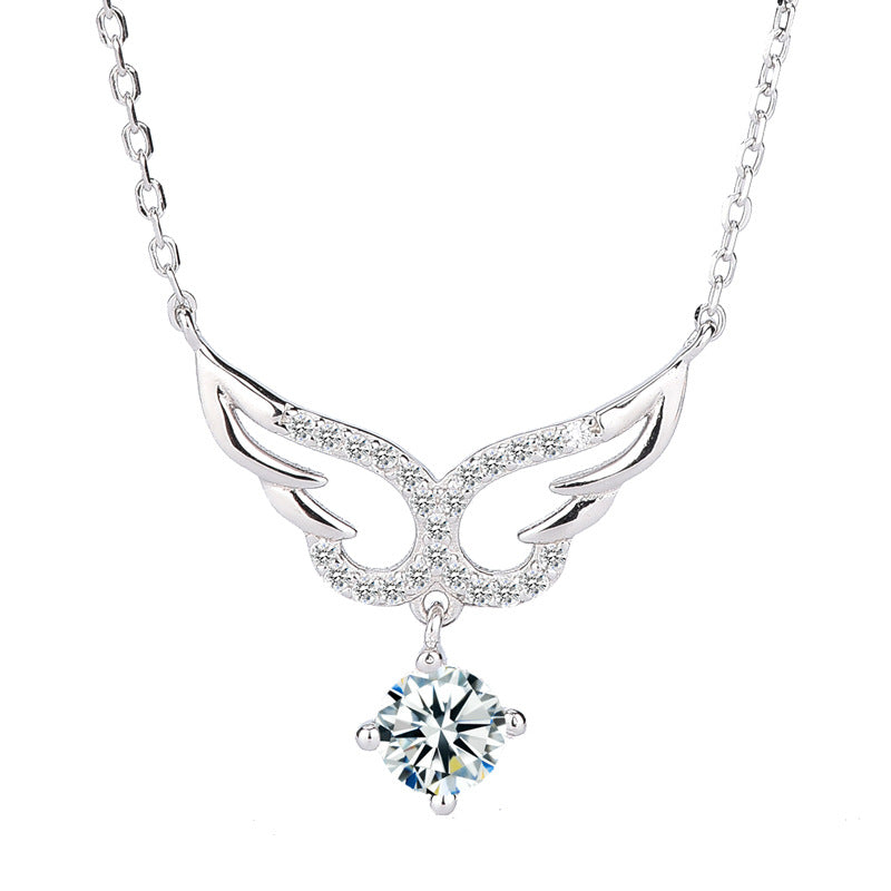 Angel wings necklace