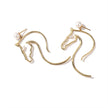 Fashion Horse Head Earrings Female Temperament European and American Exaggerated Ear Jewelry