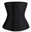 Women Hollow Tibial Belt Body-sculpting Hollow-out Round-hole Breathable Rubber Corset Post-natal Tummy Tucking Exercise Belt