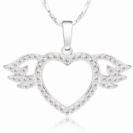 Angel love pendant women