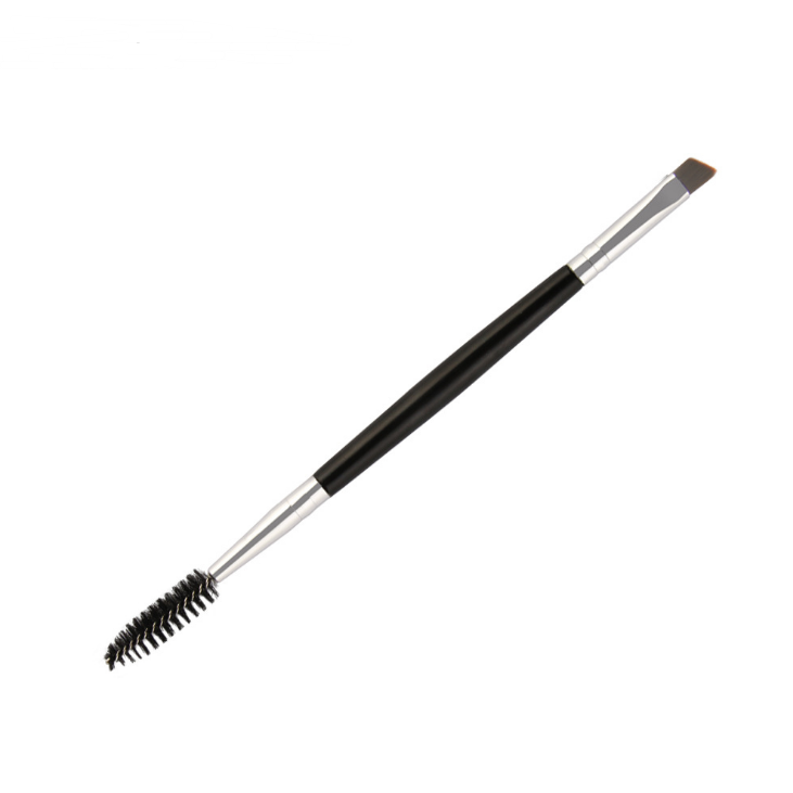 Double eyelash brush eyebrow brush
