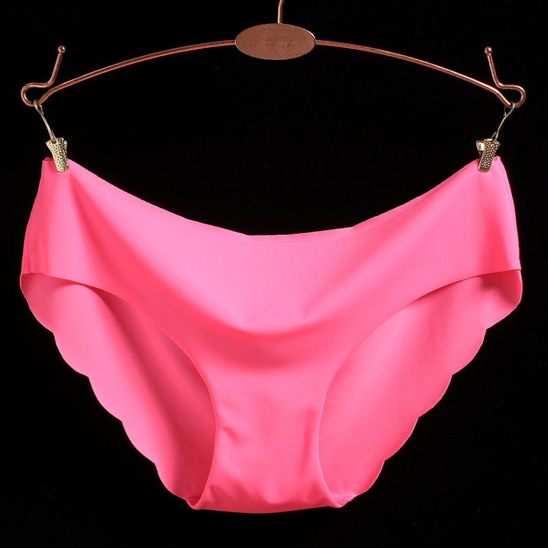 women's underwear wave waist low waist cotton briefs