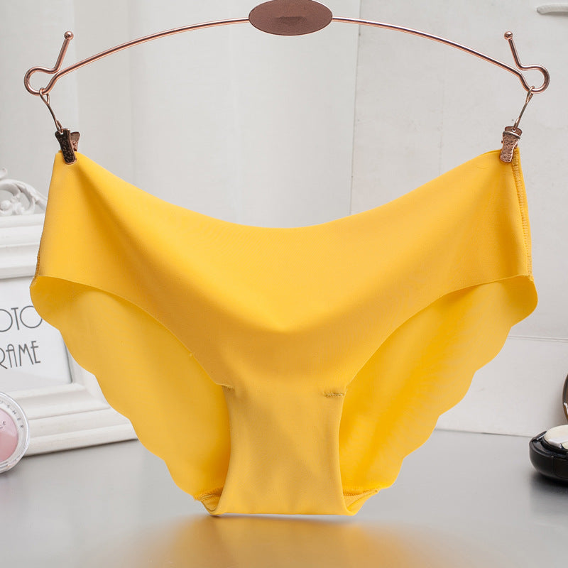 women's underwear wave waist low waist cotton briefs