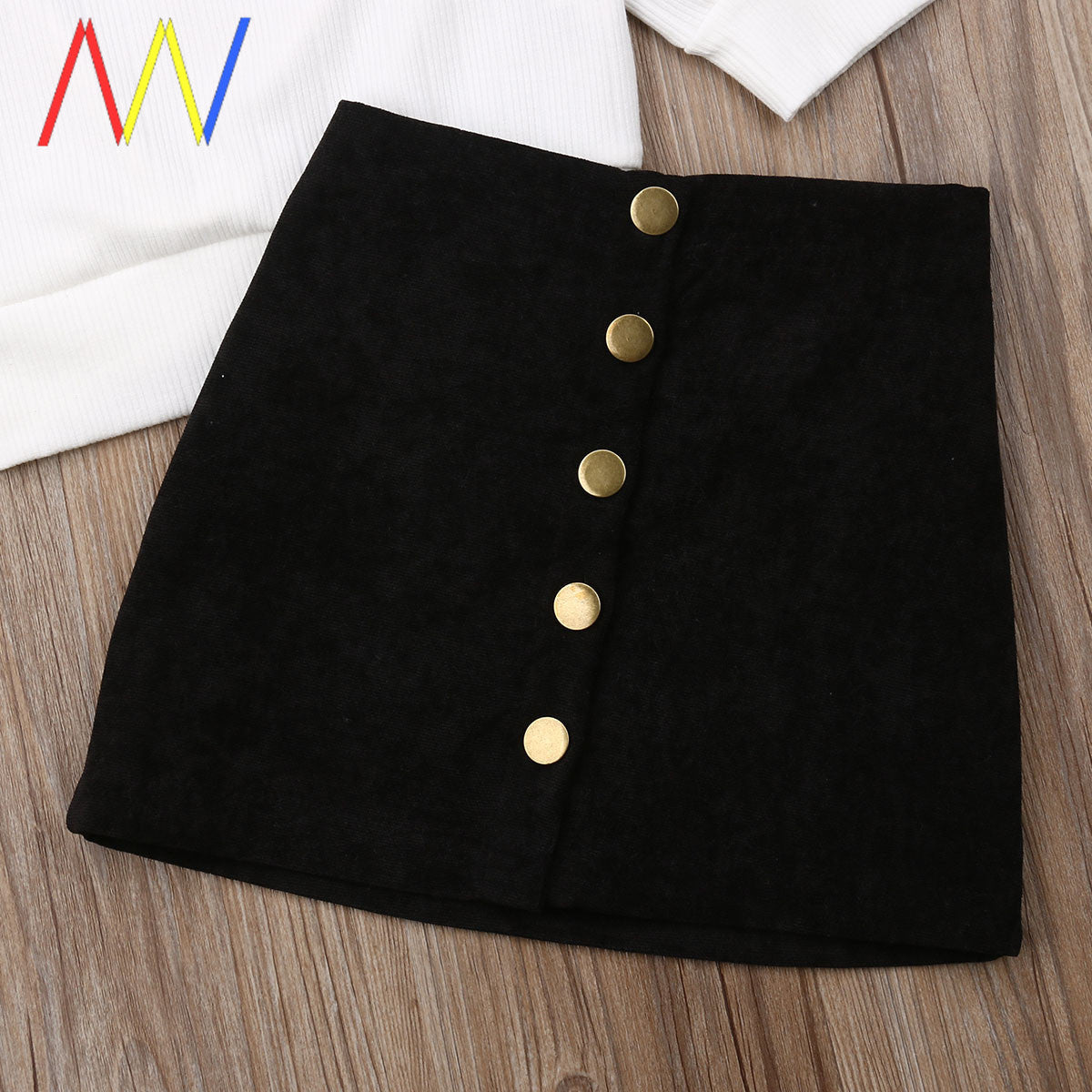 Baby girl Kids Girls Clothes Sets Sweater Skirt Warm