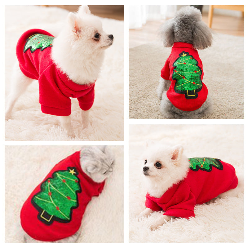 Christmas pet clothes