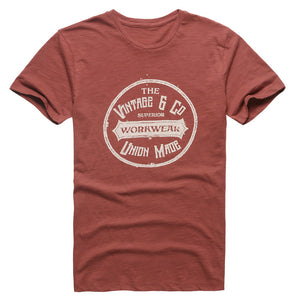 Men Printing Short Sleeve