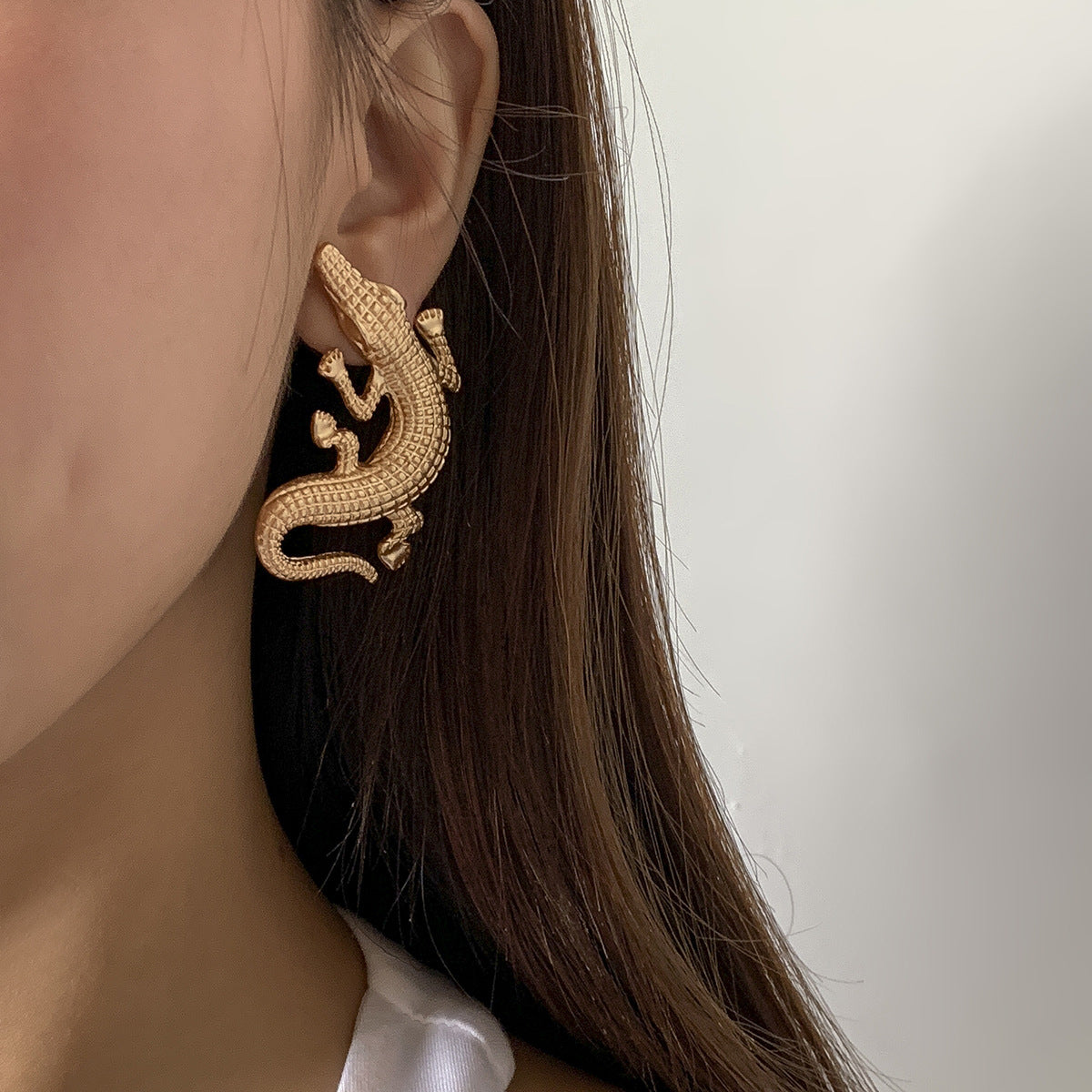 Punk Exaggerated Three-dimensional Personality Earrings Street Fashion Trendy