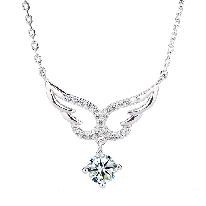 Angel wings necklace