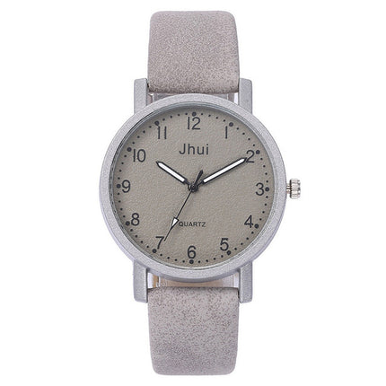 Quartz watch with digital scale