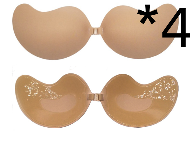Backless Strapless Bra Seamless Front Closure Bralette Underwear