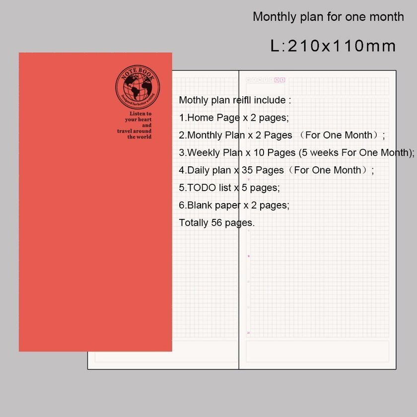 Traveler notebook replacement