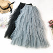 Net Gauze Puffy High Waist Fairy Dress