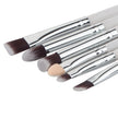 6PCS eye makeup cosmetics Alpscommerce Brushes Set for Eyeshadow eyebrow lip eyeliner brush beauty make up tools