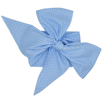 Swaddling cloth with cotton bow newborn kids dress clothes