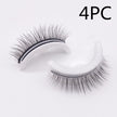 Reusable 3D silk Mink Lashes Natural False Eyelashes