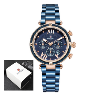 REWARD six-pin waterproof quartz watch