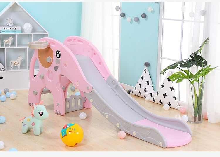 Children Slide Basketball Frame, Climbing Stairs,Unisex,Indoor And Outdoor Use