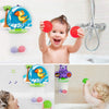 Bathtub Basketball Hoop And 3 Ball Children Baby Shower Toy Gift Set