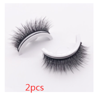 Reusable 3D silk Mink Lashes Natural False Eyelashes