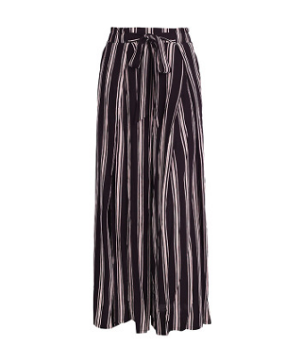 Wide leg pants women Summer beach high waist trousers