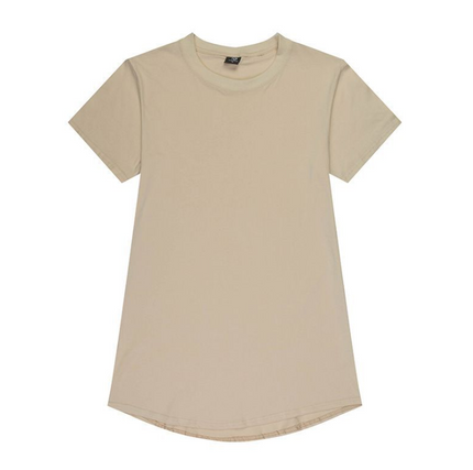 Men's t-shirt new men's round neck youth solid color men's advertising shirt