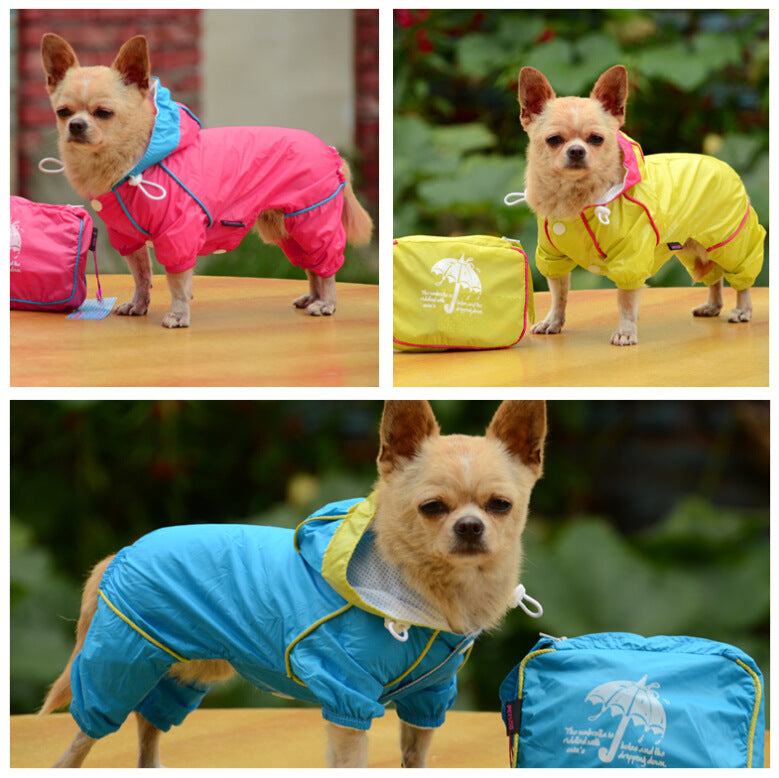 PVC raincoat double thick mesh pet raincoat