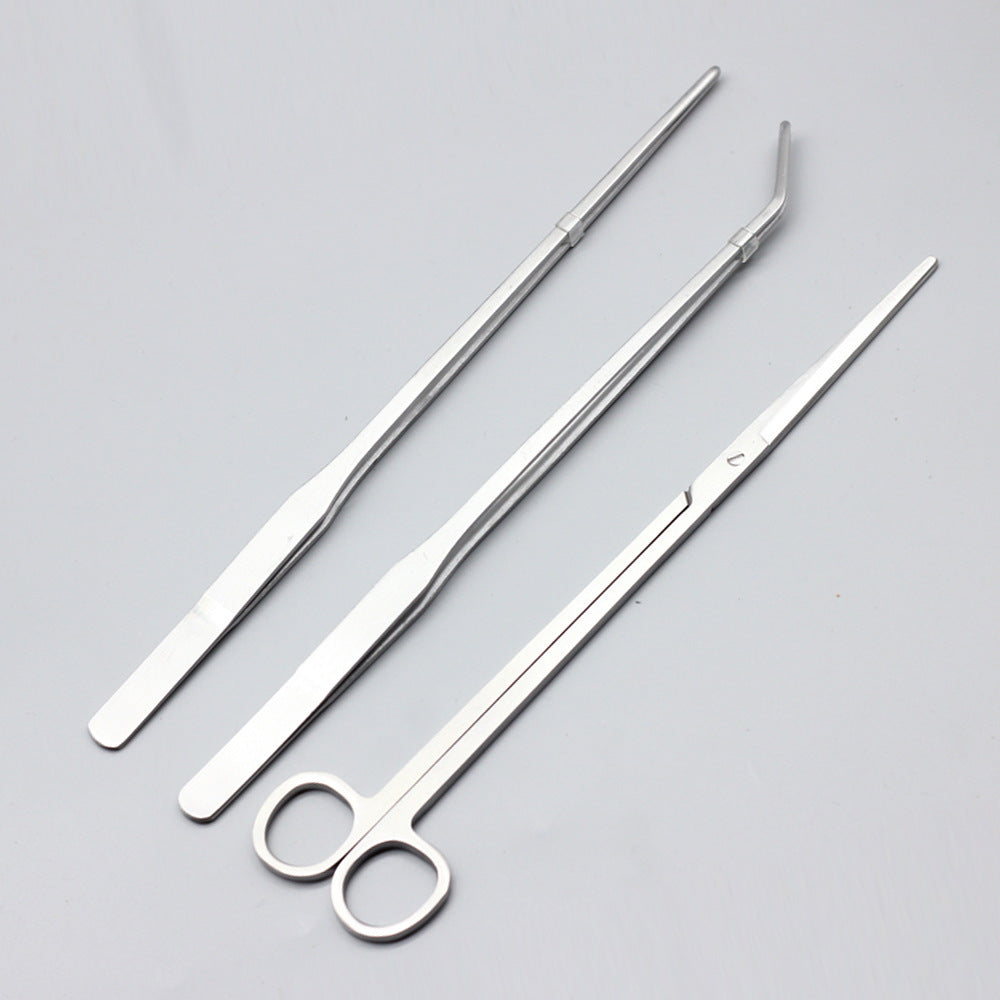 Fish tank aquarium aquatic clip landscaping tool