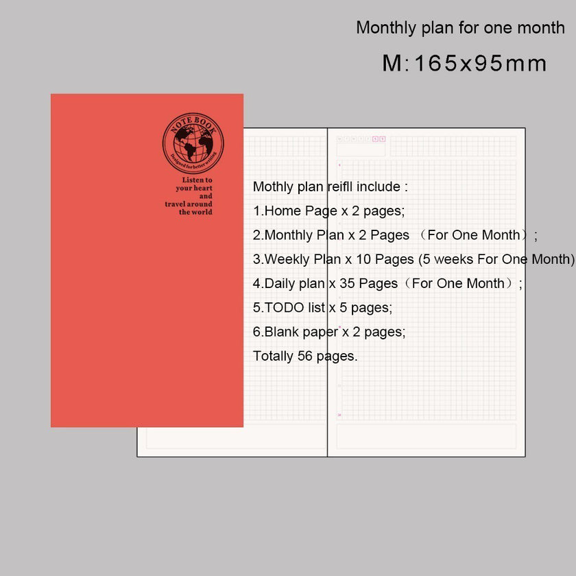 Traveler notebook replacement