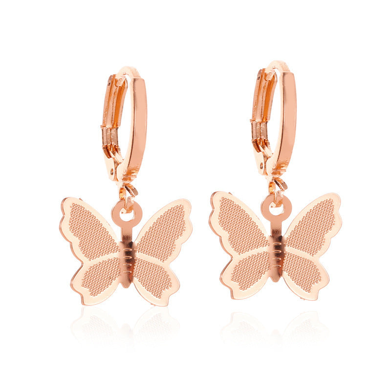 Natural Gemstone Female Teardrop Earrings
